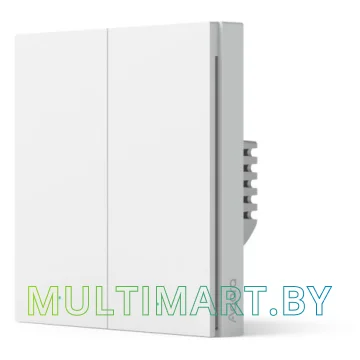 Выключатель Aqara Smart Wall Switch H1 (двухклавишный, без нейтрали)